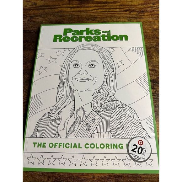 Parks and Recreation: The Official Coloring Book: Coloring Books for Adults New - Picture 1 of 5